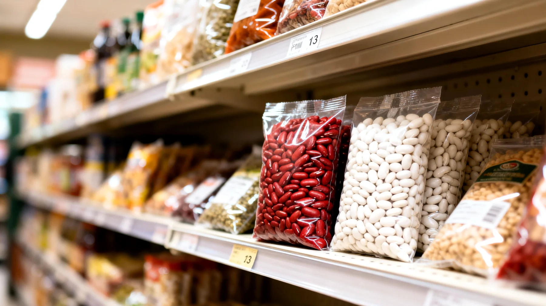 Haricots rouges / blancs"